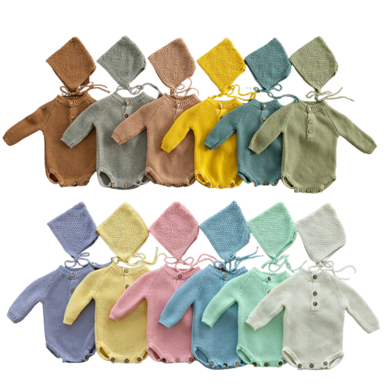Merino wool baby blanket, onesie and bonnet gift set for newborn