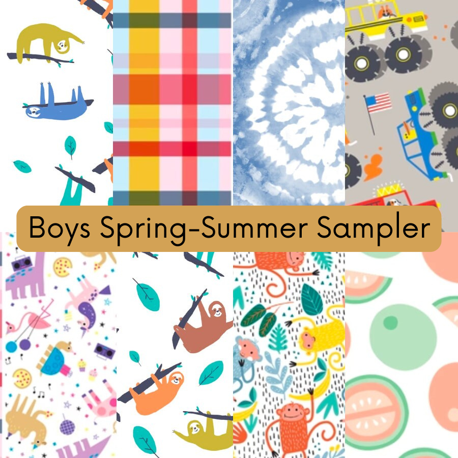 Newborn sized reborn baby doll diapers for boys. Diaper pack sampler for reborns. Reborning supplies. Reborn doll clothes. Reborn clothing and accessories. Colourful baby boy diaper. Summer pack.