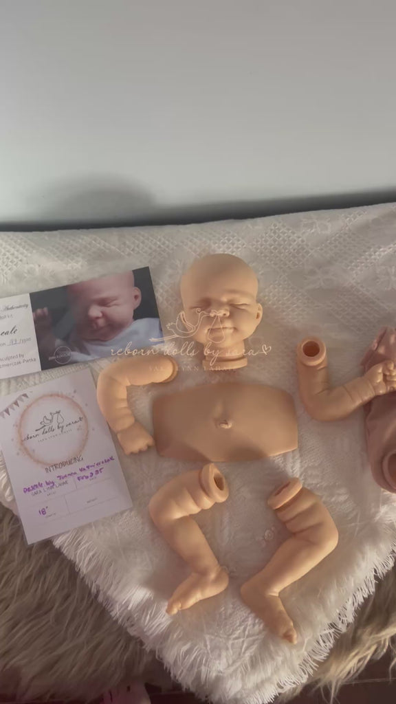 Video of blank reborn doll kit Pascale by Joanna Kazmierczak