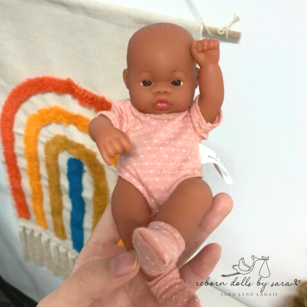 The Micro Collection - 8 Lifelike Black and Ethnic Reborn Baby