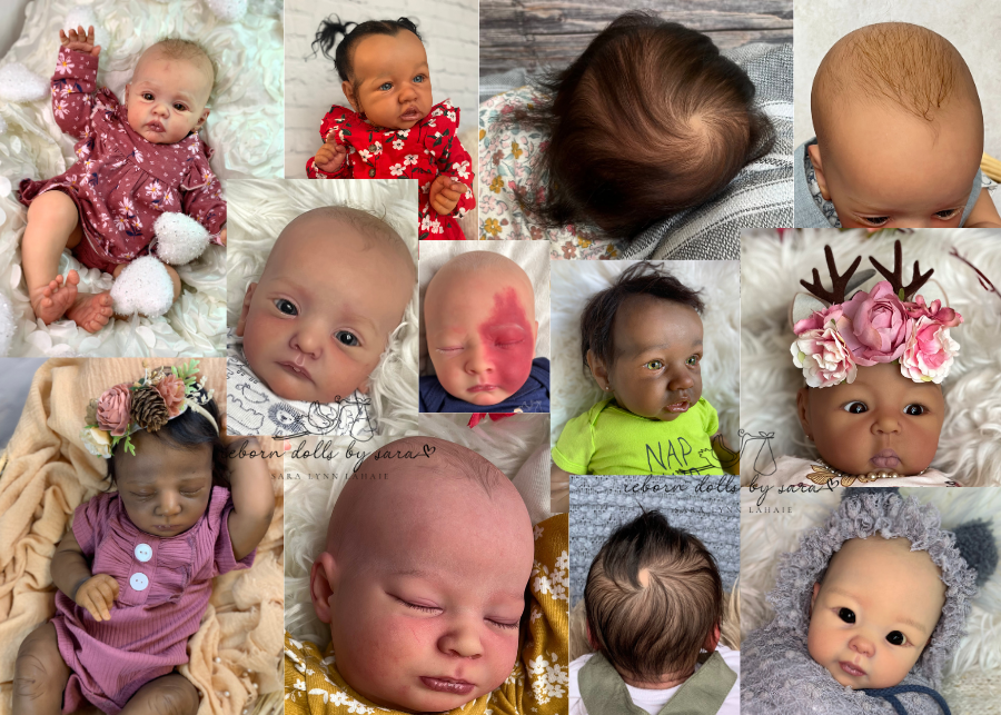 Custom reborns and portrait babies available for reborn dolls by sara.