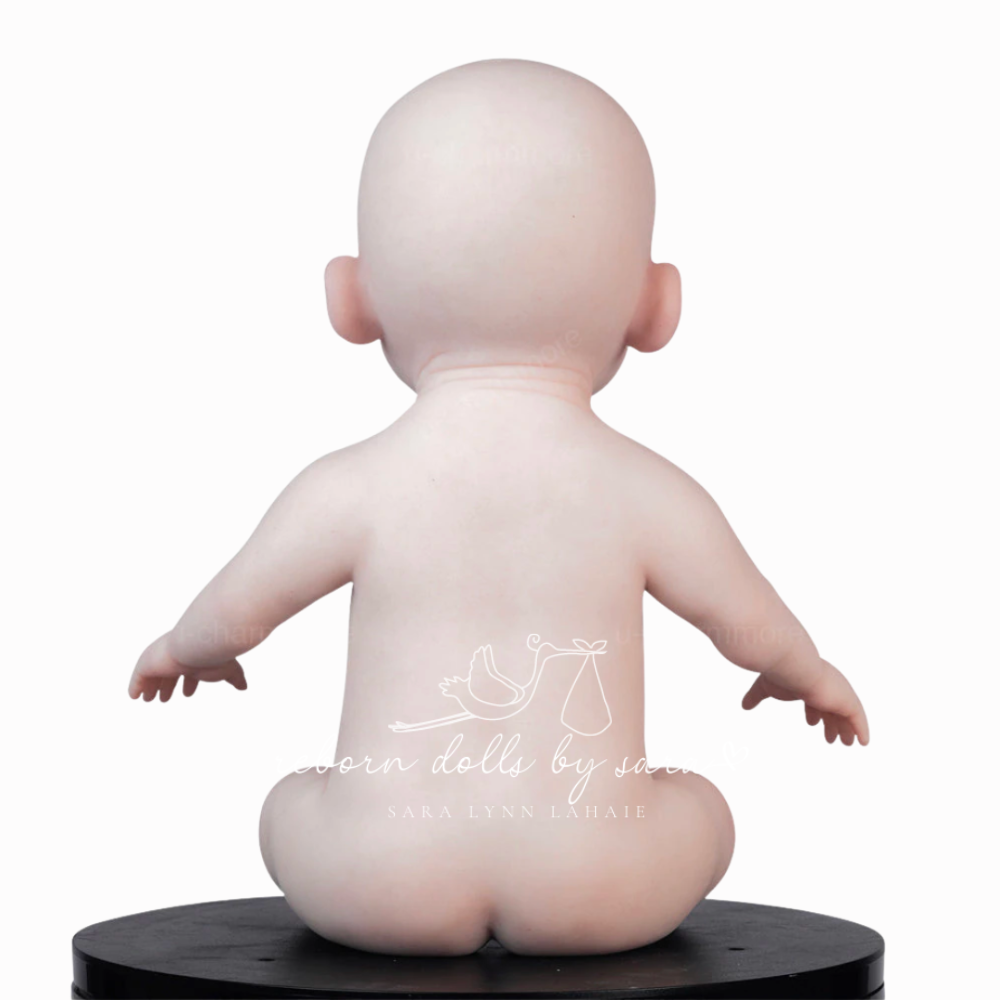 18.5" FBS Full Body Silicone Drink n' Wet Reborn Baby Boy Sleeping Anatomically Correct for Sale