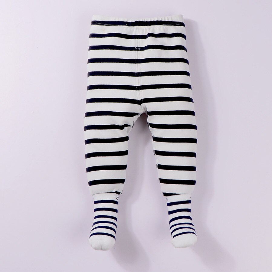 Reborn Dolls by Sara Sawyer Nautical Newborn and Toddler Baby Pants with Attached Socks Light Grey W Random Sock Colour / 3M
