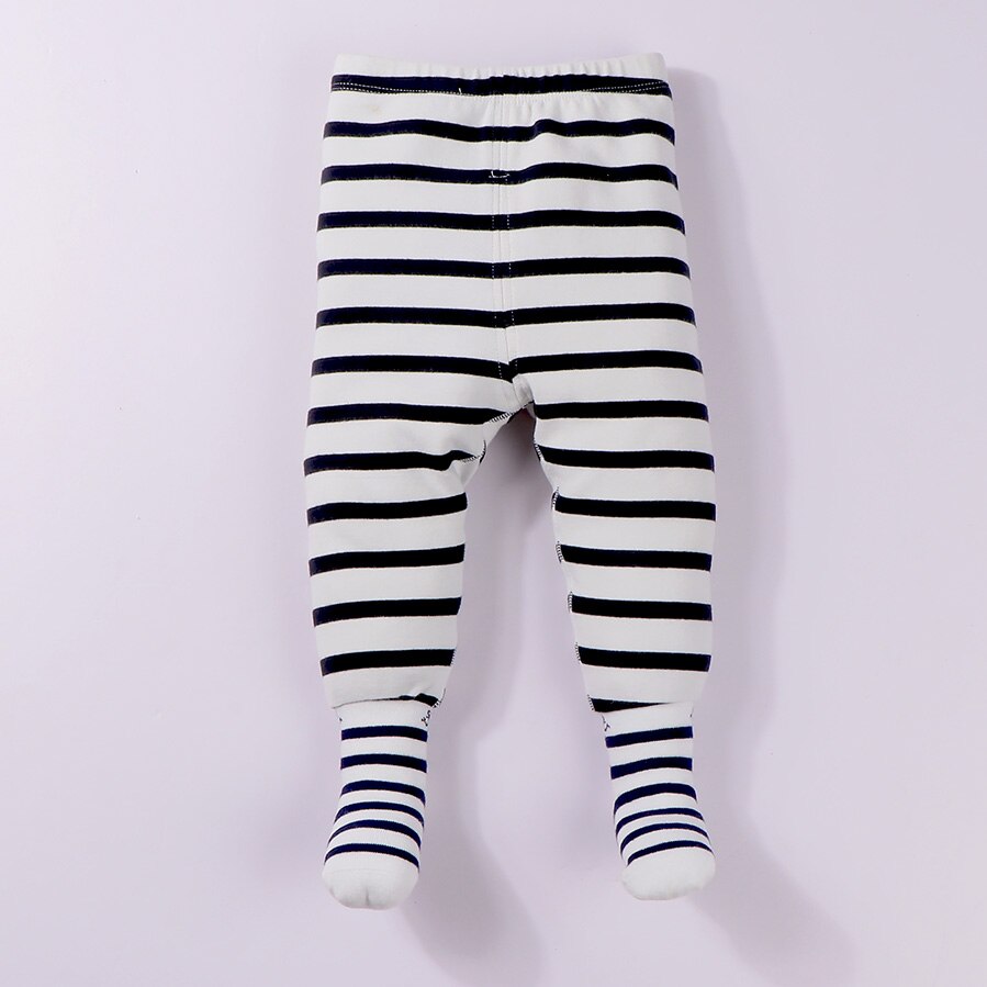 Sawyer Nautical Newborn and Toddler Baby Pants with Attached Socks Reborn Dolls by Sara