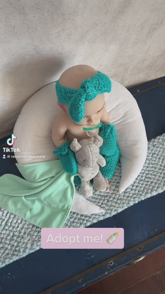 18.5 Olivia Full Body Silicone Asian Reborn Baby Doll Girl Sleeping – Reborn  Dolls by Sara