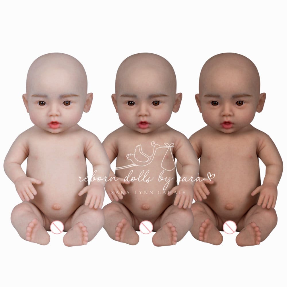 Baby Doll Reborn Silicone Body Can Take Bath Brown Eyes Bratoy Original  Send From Brazil