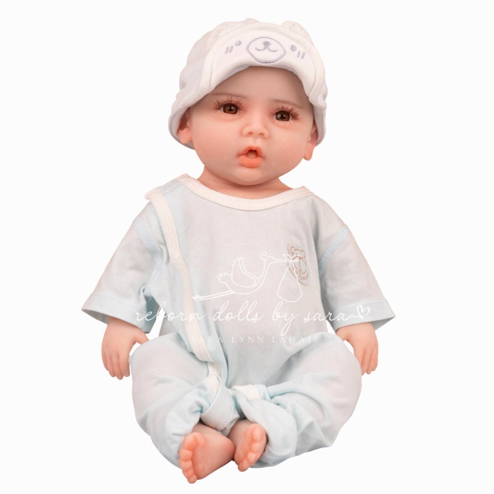 18.5 Liam Full Body Silicone Drink and Wet Asian Reborn Baby Boy Doll –  Reborn Dolls by Sara